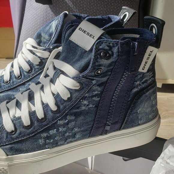NWOT Diesel Mid Top Sneaker US8.5 - Picture 2 of 8